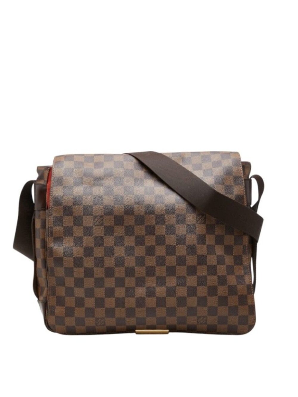 Louis Vuitton Damier Bastille Crossbody Shoulder Bag Brown Leather